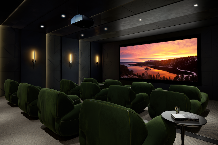 Create a Luxe Cinematic Experience with a Home Theater